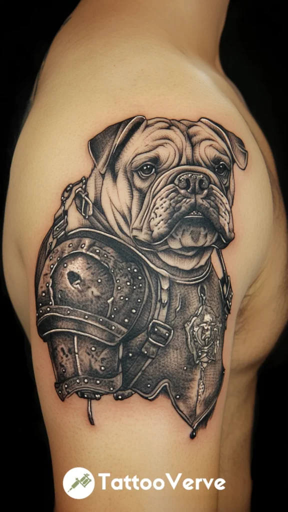 Bulldog in Armor