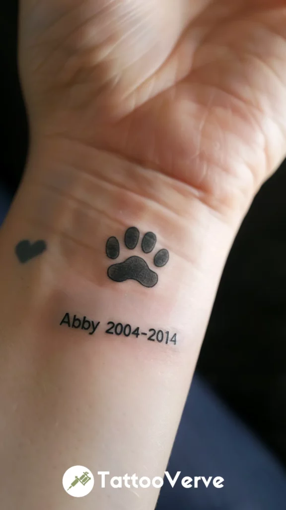 Memorial Date with Tiny Paw