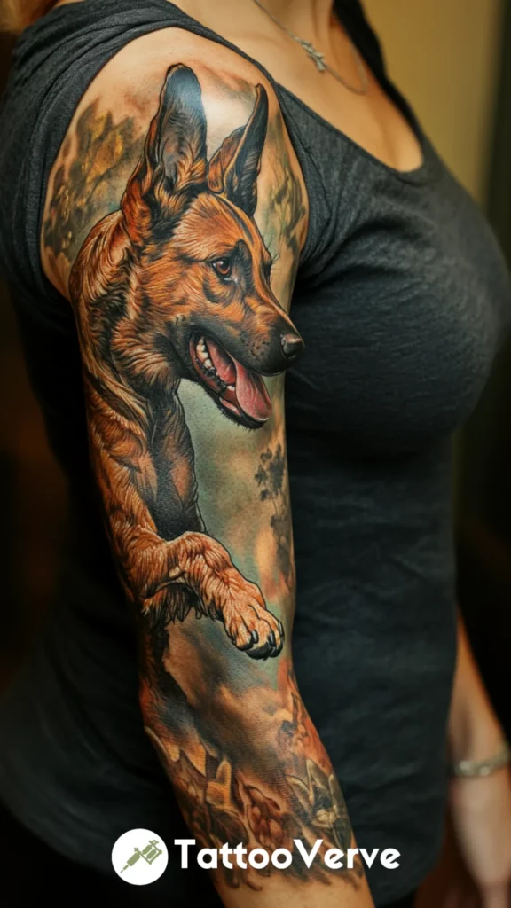 Dynamic Running Dog Sleeve