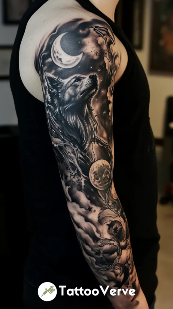 Mystical Dog Guardian Sleeve